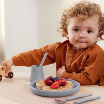 Vaso silicona (2 ud.) GRIS