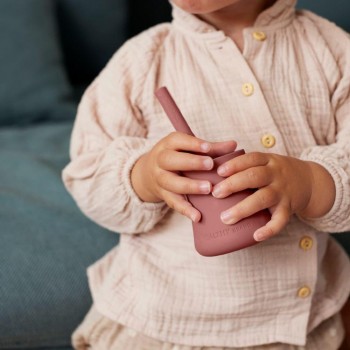 Vaso silicona (2 ud.) NATURE RED