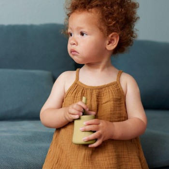 Vaso silicona (2 ud.) SOFT YELLOW