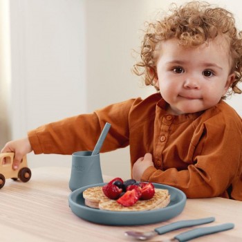 Plato silicona HARMONY GREEN