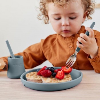 Plato silicona HARMONY GREEN