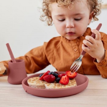 Plato silicona NATURE RED