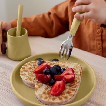 Plato silicona SOFT YELLOW