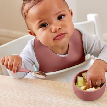 Bol silicona 200ml. (2 ud.) NATURE RED