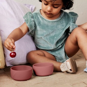 Bol silicona 200ml. (2 ud.) NATURE RED