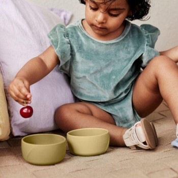 Bol silicona 200ml. (2 ud.) SOFT YELLOW