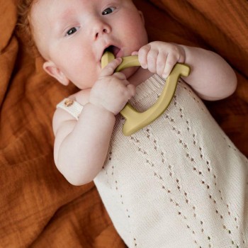 Mordedor silicona SOFT YELLOW