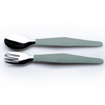 Cubiertos silicona HARMONY GREEN