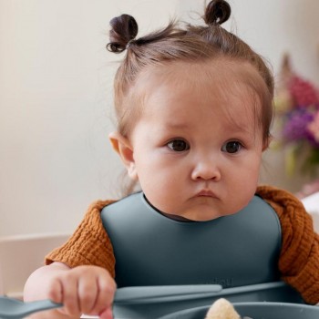 Babero silicona HARMONY GREEN