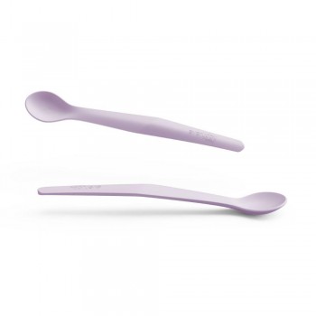 Cuchara silicona (2 ud.) LAVANDA