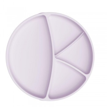 Plato silicona con ventosa LAVANDA