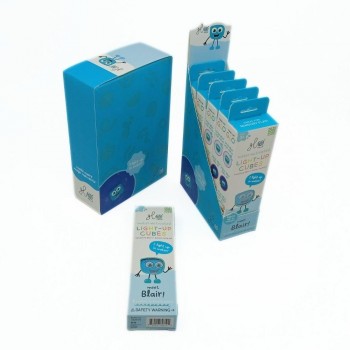 CAJA 5 PACKS CUBOS LUZ BLAIR - AZUL