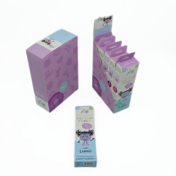 SET 5 PACKS CUBOS LUZ LUMI - LILA