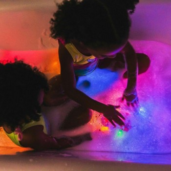SET 5 PACKS CUBOS LUZ LUMI - LILA
