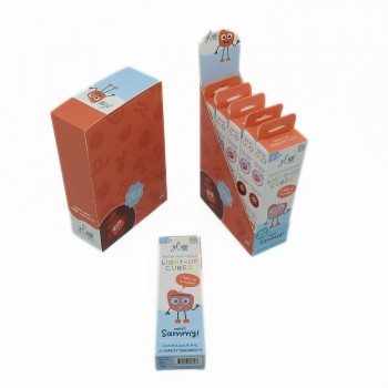 SET 5 PACKS CUBOS LUZ SAMMY - ROJO