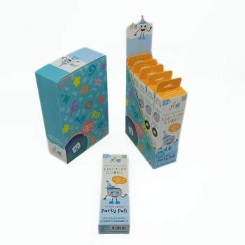 CAJA 5 PACKS CUBOS LUZ PARTY - MULTICOLOR