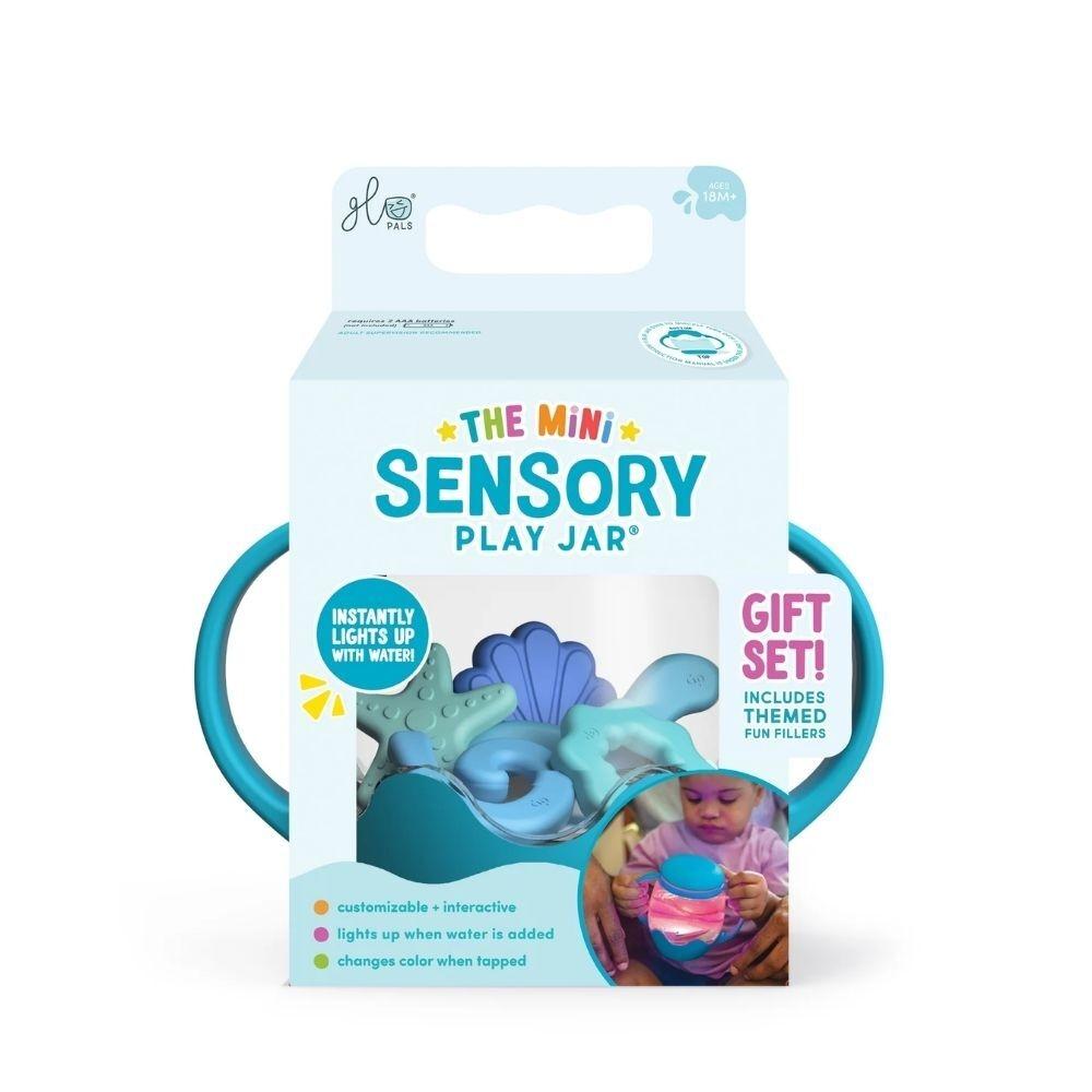-MINI JARRA SENSORIAL + RELLENO SILICONA AZUL
