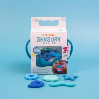 -MINI JARRA SENSORIAL + RELLENO SILICONA AZUL