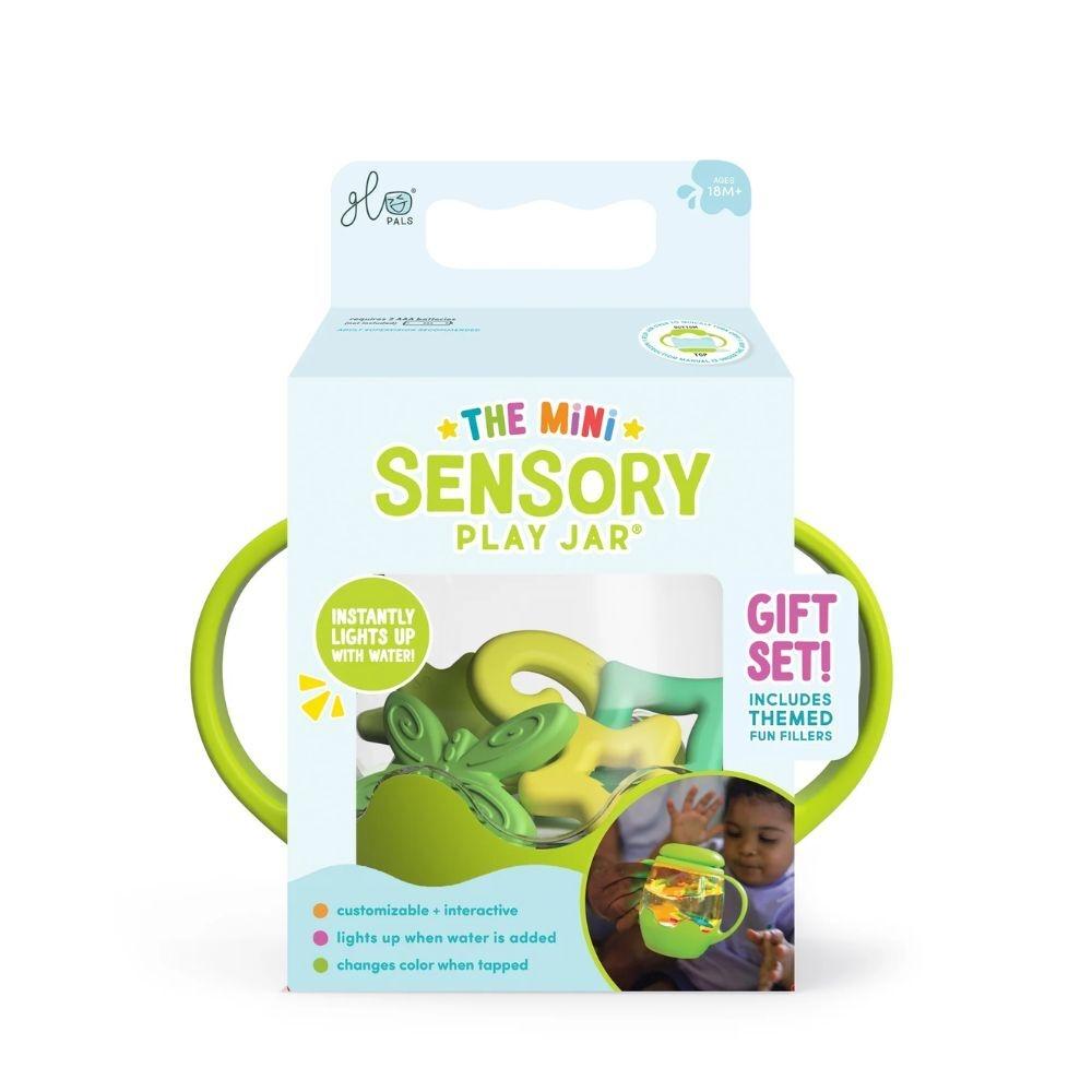 -MINI JARRA SENSORIAL + RELLENO SILICONA VERDE