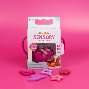 -MINI JARRA SENSORIAL + RELLENO SILICONA ROSA