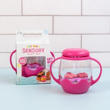 -MINI JARRA SENSORIAL + RELLENO SILICONA ROSA