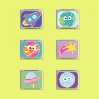 -SET 6 CUBOS GLOPALS SPACE