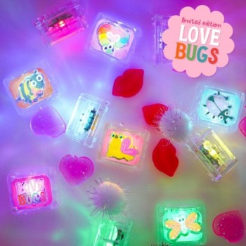 -SET 6 CUBOS GLOPALS LOVE BUG
