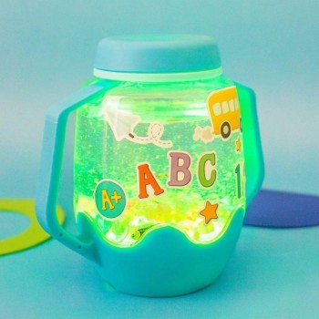 -SET JARRA LUZ + ACCESORIOS SENSORIALES ABC