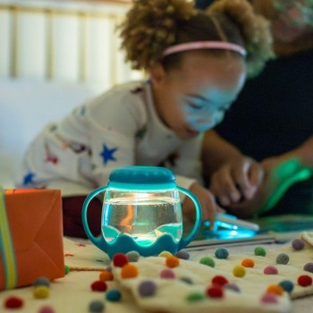 -MINI JARRA SENSORIAL AZUL