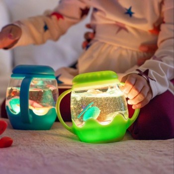 -MINI JARRA SENSORIAL VERDE