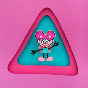 PERSONAJE ABBY CADABBY + 2 CUBOS DE LUZ ROSA