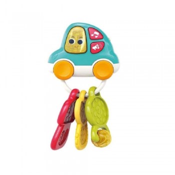 LLAVES INFANTILES CON LLAVERO COCHE