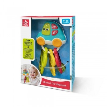 LLAVES INFANTILES CON LLAVERO COCHE