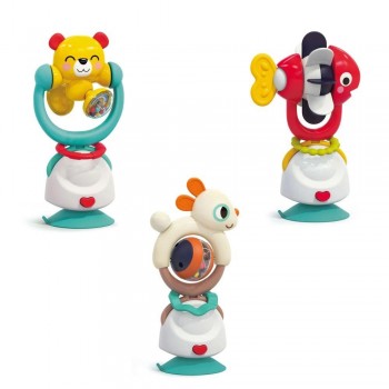 SONAJERO CON VENTOSA OSO/PEZ/CONEJO