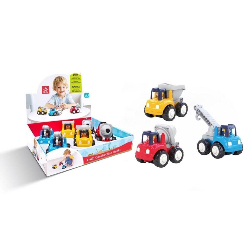 VEHÍCULOS ARTICULADOS OBRAS (expositor 6 ud.)