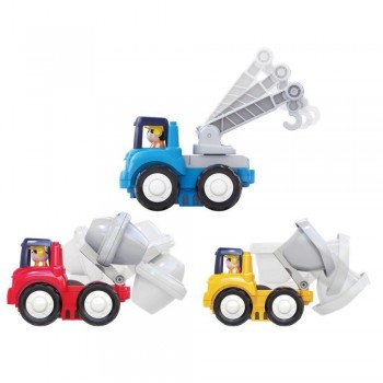 VEHÍCULOS ARTICULADOS OBRAS (expositor 6 ud.)