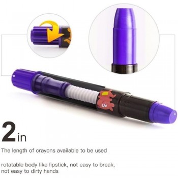 Bote Crayón Suave Lavable 6 ud