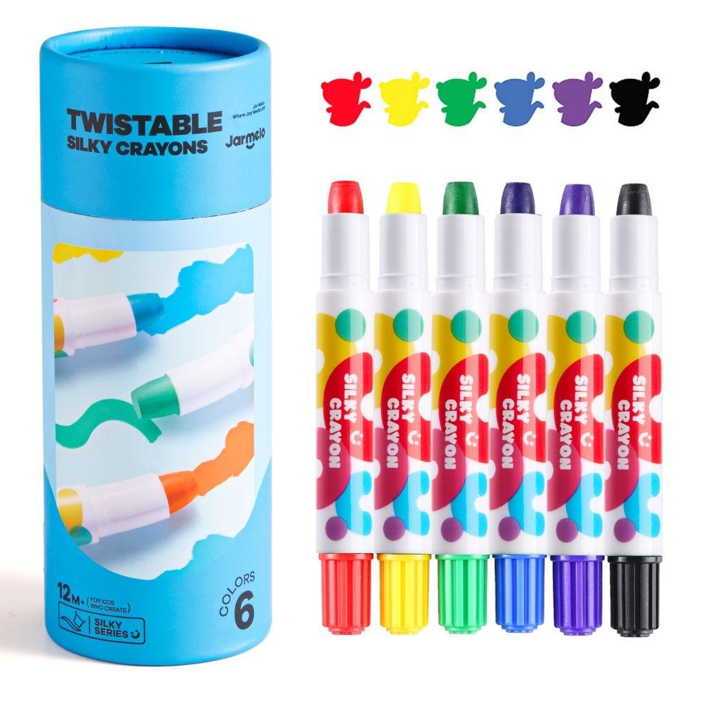 Crayón suave lavable (6 ud.)