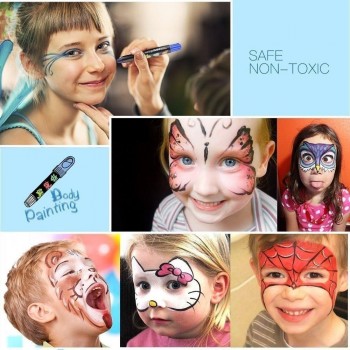 Crayón suave lavable (6 ud.)