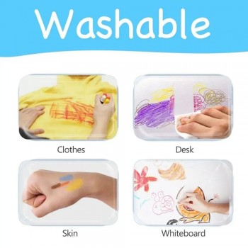 Crayón suave lavable (6 ud.)