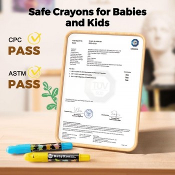 Crayón suave lavable (12 ud.)