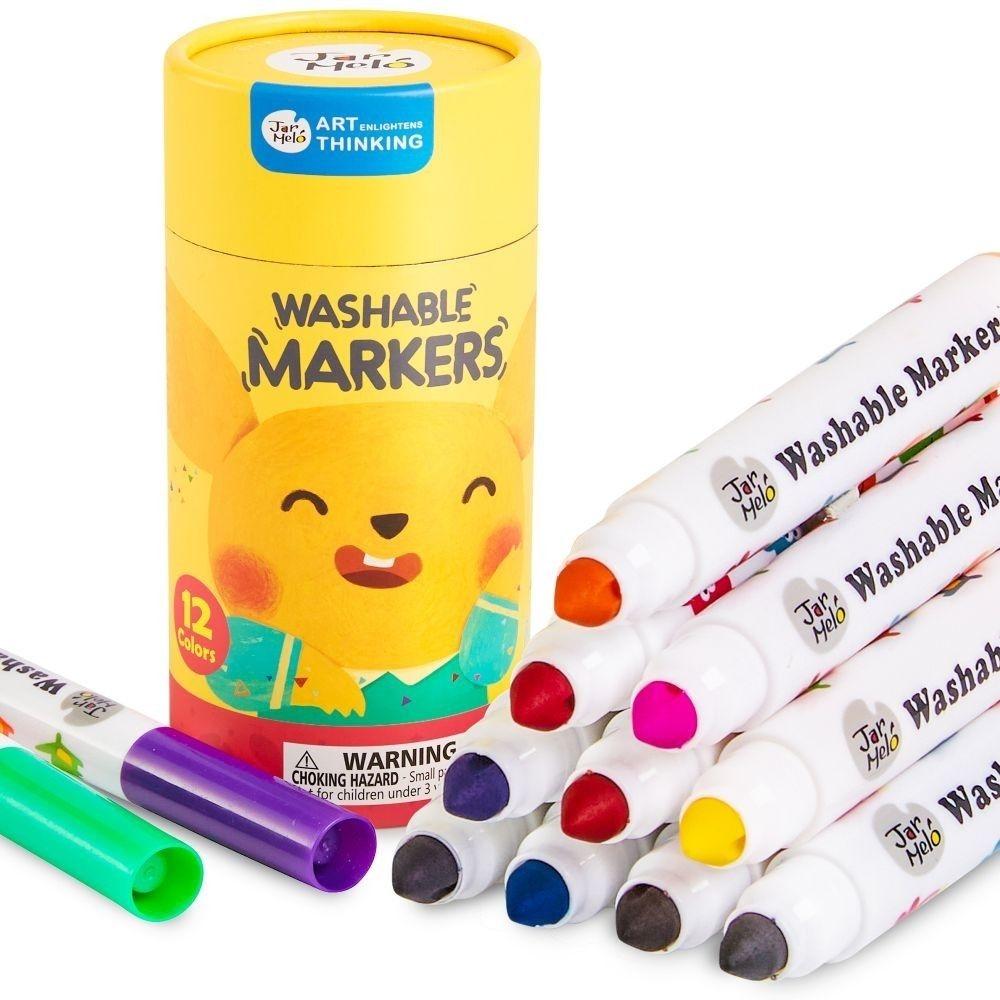 Rotuladores lavables (12 ud.)