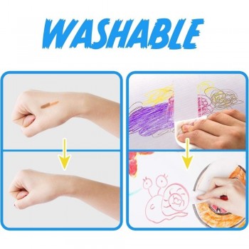 Rotuladores lavables (12 ud.)