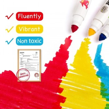 Rotuladores lavables (24 ud.)