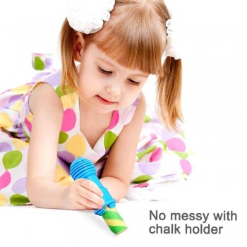 Tizas lavables (24 ud. + 2 soportes)