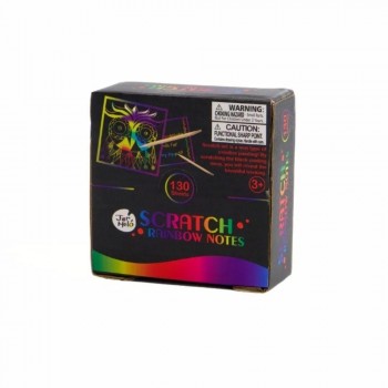Set de Notas Scratch Art RAINBOW