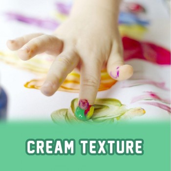 Bote pintura de dedos (6 ud.)