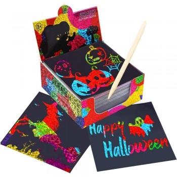 Set de Notas Scratch Art RAINBOW HOLOGRAPHIC