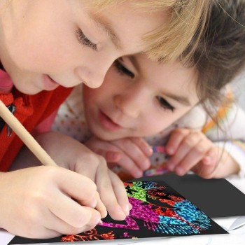 Set de Notas Scratch Art RAINBOW HOLOGRAPHIC