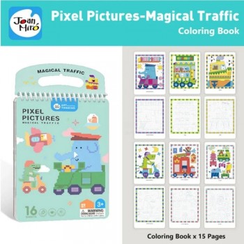 Cuaderno Pixel Art MAGICAL TRAFFIC